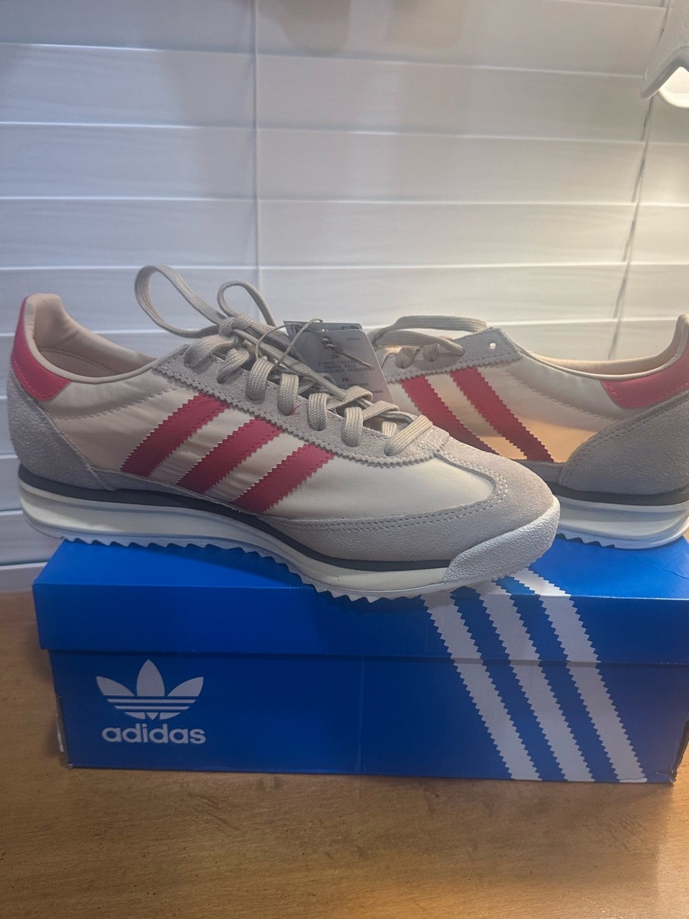 Adidas sneakers.